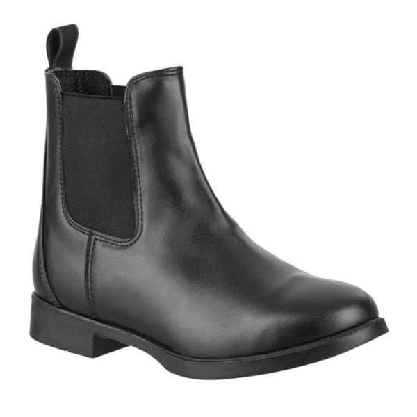 Companion-Jodhpur-Synthetic-Schwarz-Black-Reit-Stiefel-Schuh-Boot-110160210-1